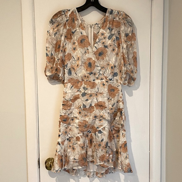 Rebecca Taylor Amelie Fleur Wrap Dress - Picture 5 of 9